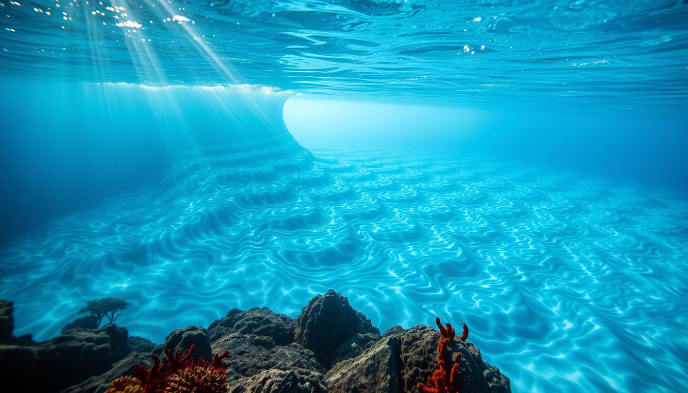 Discover the Mesmerizing Underwater Waterfall Illusion