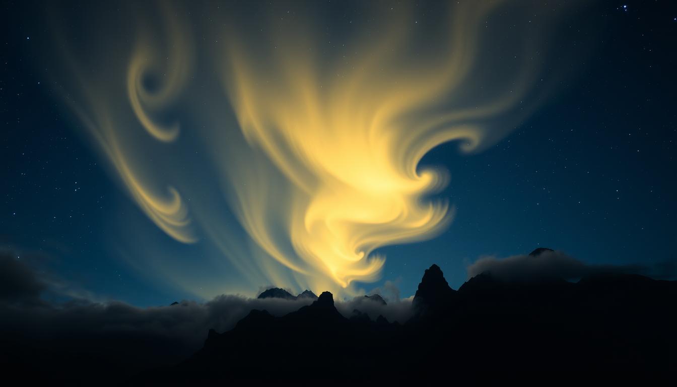 Discover the Mesmerizing Sight of Glowing Clouds