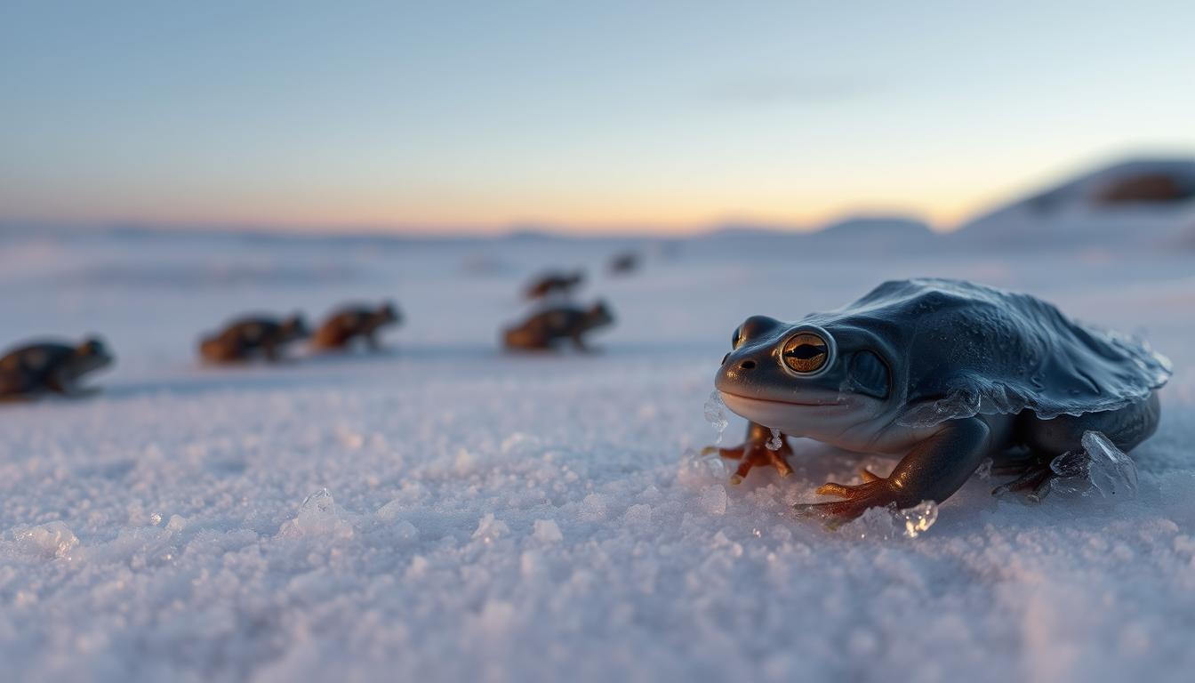 Frogs That Can Freeze & Still Survive